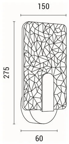 Applique a LED LED/8W/230V 3000K
