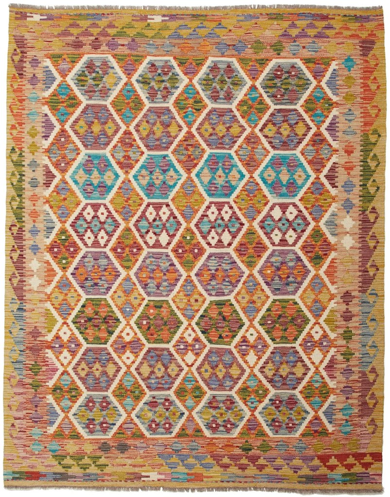 Kilim Tappeto 160 x 200 (Pakistan) Tessuto A Mano