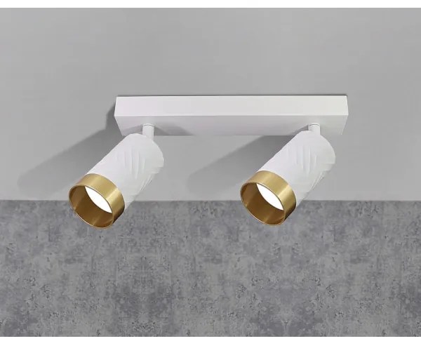 Faretto ARRAS 2xGU10/10W/230V bianco