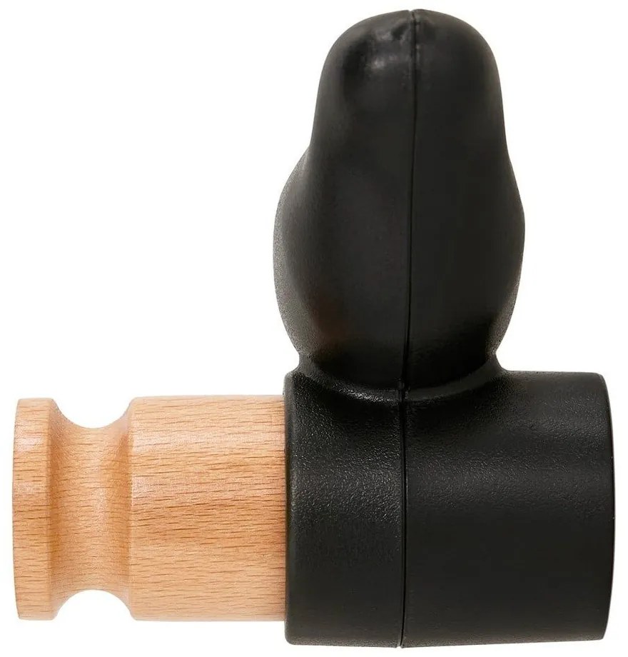 Gancio a parete nero Bird - Bonami Essentials