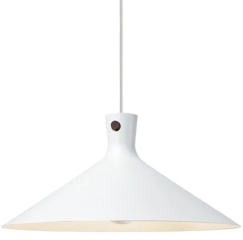 Nordlux - Lampada a sospensione con cavo DORINA 1xE27/60W/230V bianco Ø 45 cm