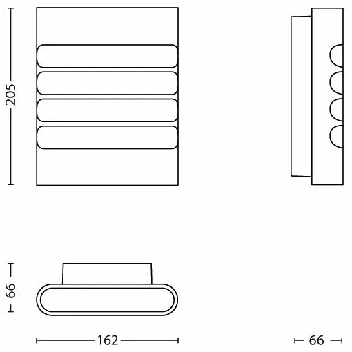 Philips 17273/93/16 - Illuminazione LED da esterno MYGARDEN RACCOON 1xLED/3W/230V IP44