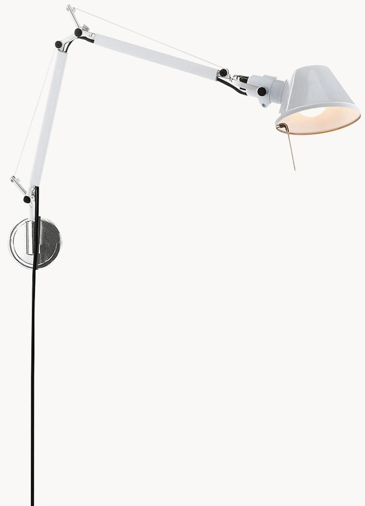 Applique grande orientabile con spina Tolomeo Micro