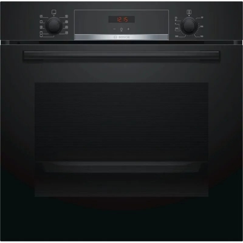 Bosch Hba534bb0 Forno Elettrico Multifunzione 60cm 71lt Funzione Pizza Ecoclean Classe A Nero - Promo