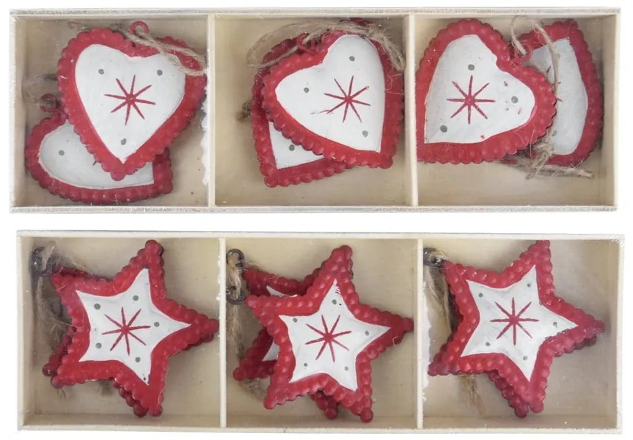 Decorazioni natalizie in set da 12 - Ego Dekor