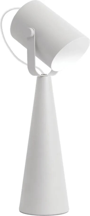 Kanlux 36260 - Lampada da tavolo LARATA 1xE27/5W/230V bianca