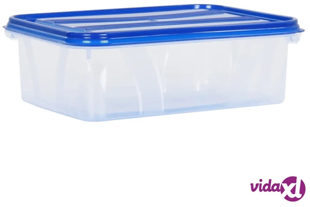 vidaXL Contenitori per Alimenti con Coperchio 10 pz in PP