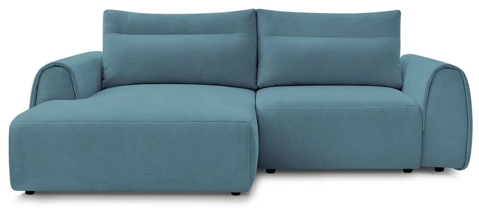 Divano angolare blu Aden – Bobochic Paris