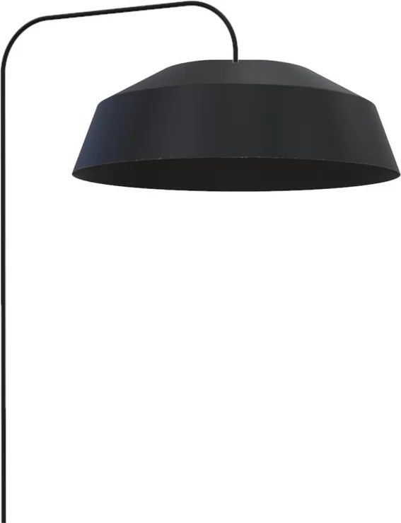 Lampada da terra Tokyo nero H 165 cm  ø35 cm, E27 MAX42W LUMICOM
