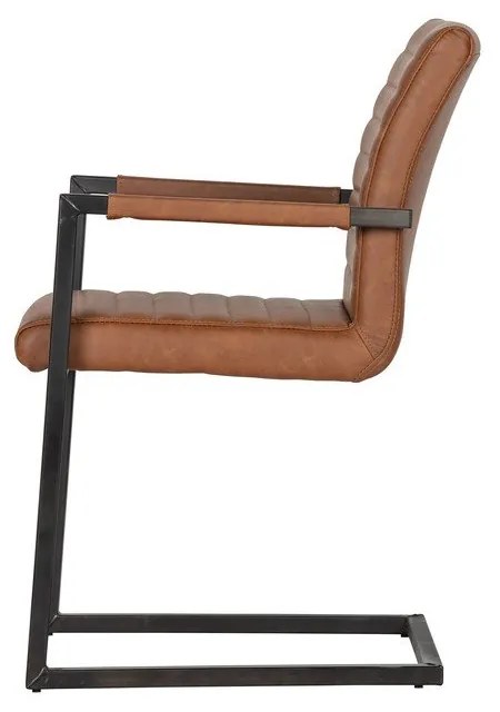 Sedia da pranzo marrone Bas - WOOOD