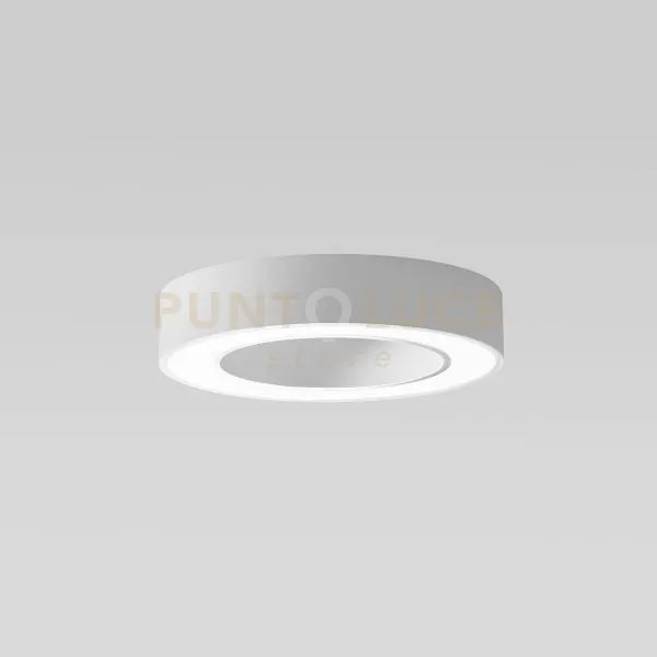 Flor p/p - plafoniera colore bianco a led 3000k 2300lm 30w dimmerab...