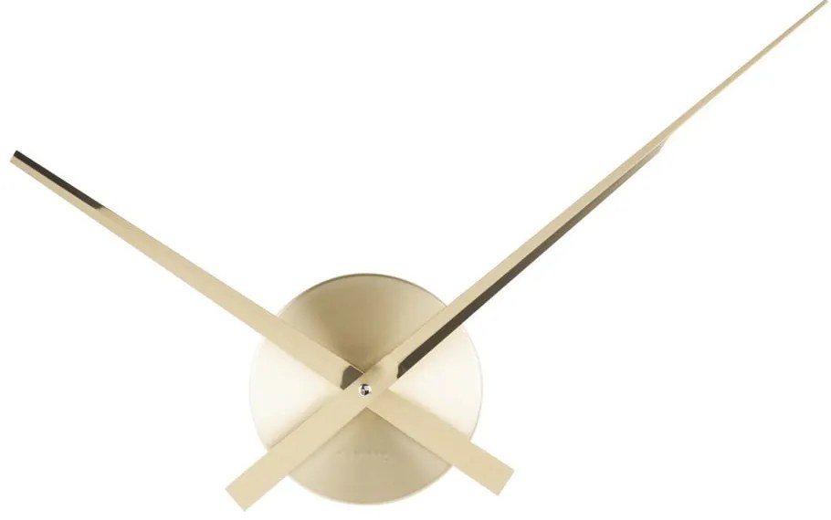 Mini orologio da parete Present Time in oro - Karlsson