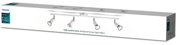 Philips - Faretto LIMBALI 4xGU10/50W/230V bianco