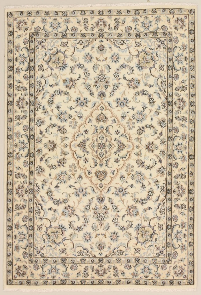 Nain Tappeto 160x110 (Iran) Annodato A Mano