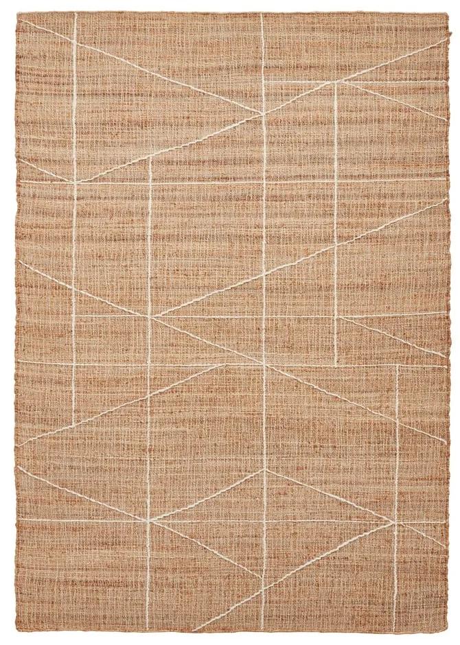 Tappeto di iuta Linee, 120 x 170 cm Bazaar - Think Rugs