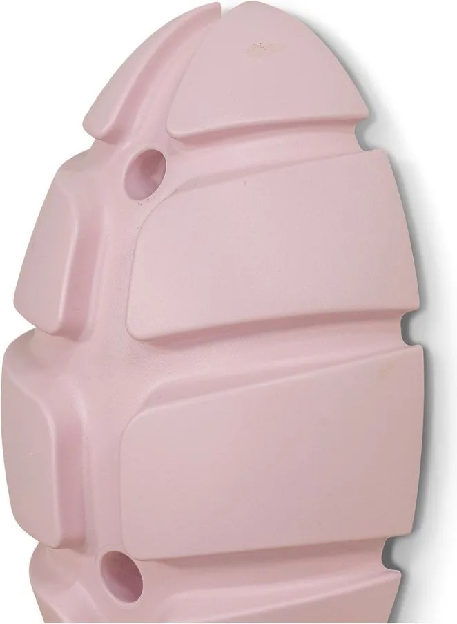 Gancio da parete rosa chiaro/dorato in plastica Bug – Spinder Design