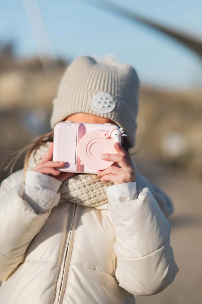 Macchina fotografica istantanea per bambini Zoo Print - unicorno