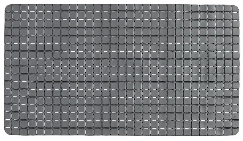 Tappeto Antiscivolo In PVC Per Doccia Mosaico Grigio 40x70 Cm