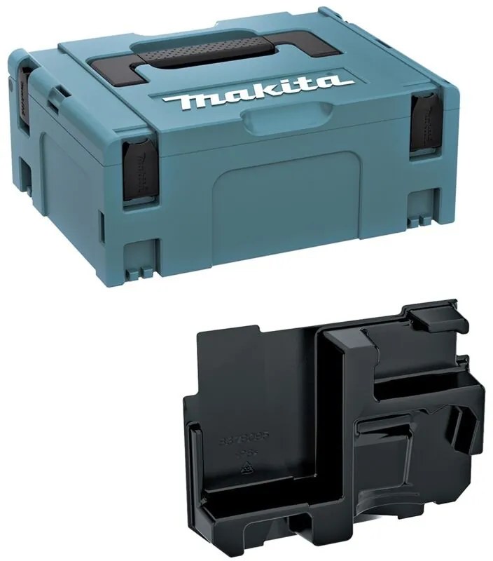 Valigetta Makita makpac 2 + Vassoio DBO180 (837809-5)
