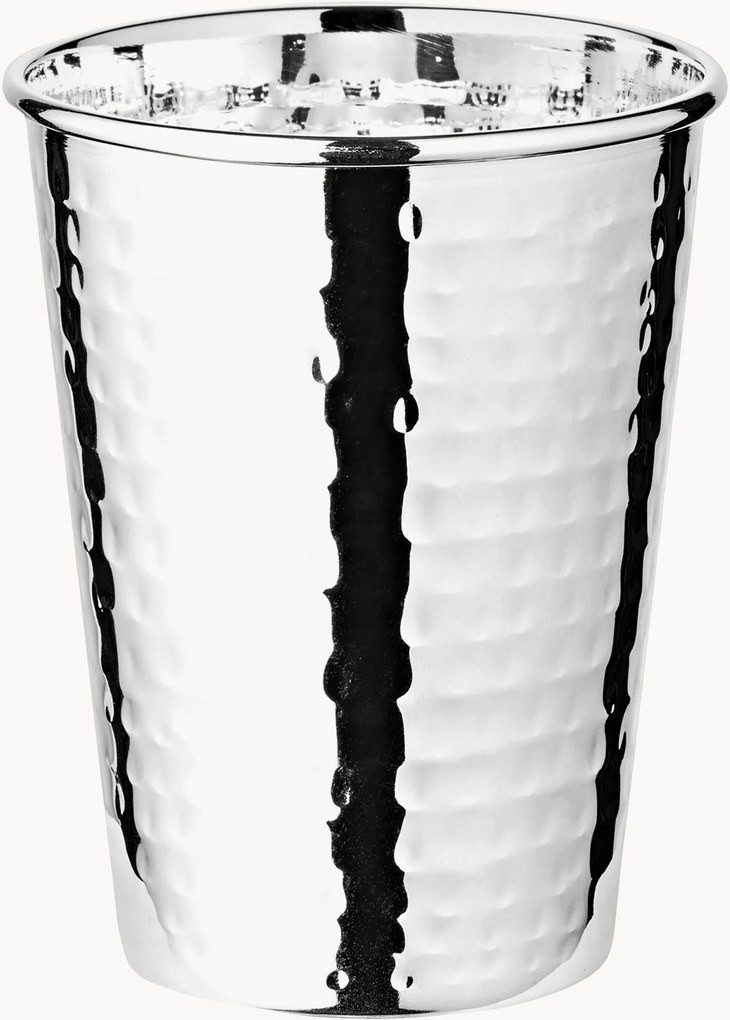 Set di 2 bicchieri argentati Mido