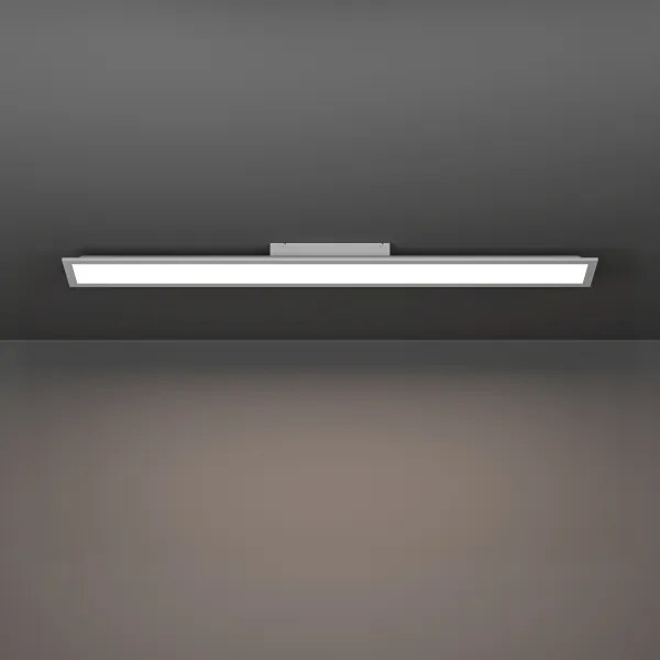 Eglo 901504-LED dimmerabile, pannello a montaggio superficiale MORADILLO-R, LED/28,3 W/230 V, 120 x 15 cm, bianco, con telecomando