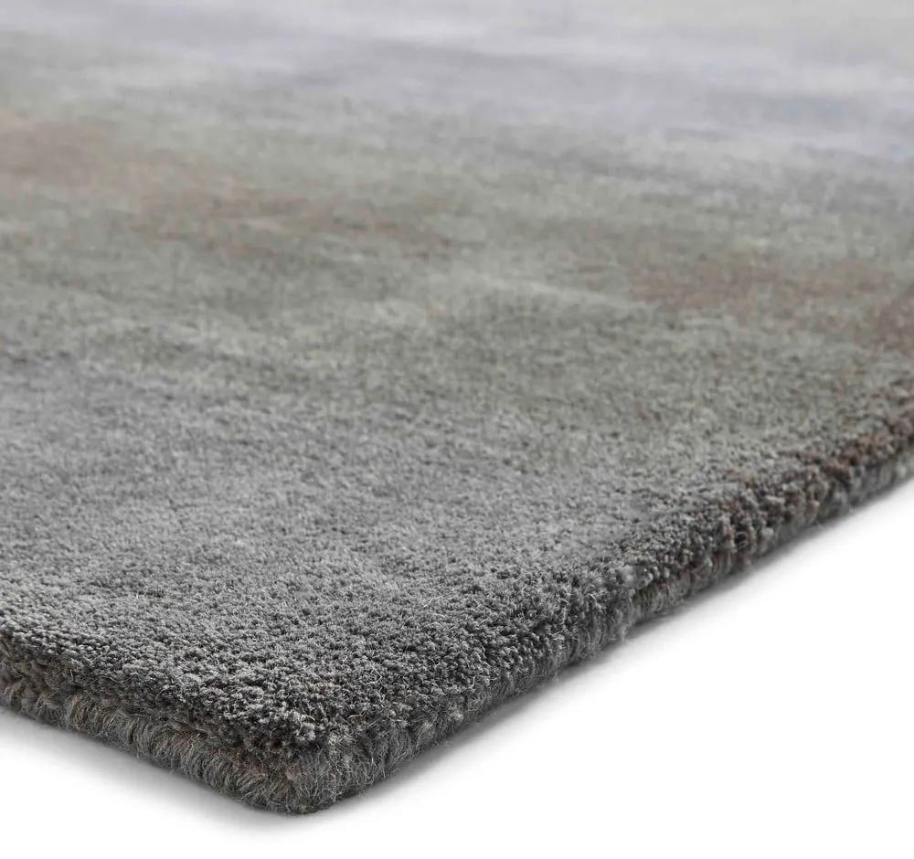 Tappeto in lana grigio 230x150 cm Elements - Think Rugs