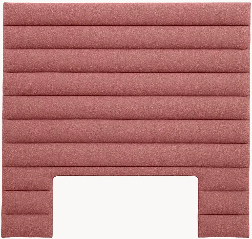 Testiera in bouclé Shermin