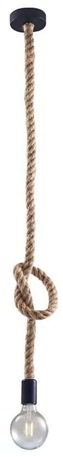 Lampadario a sospensione con filo ROPE 1xE27/12W/230V