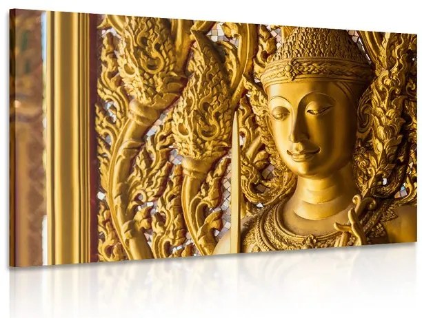 Stampa su tela – Statua di Buddha nel tempio