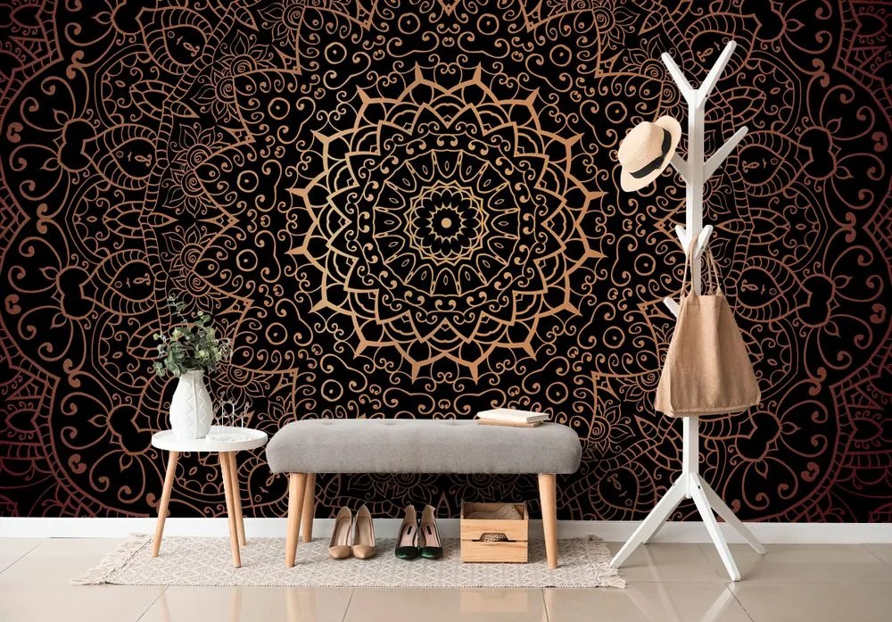 Carta da parati – Mandala vintage in stile indiano