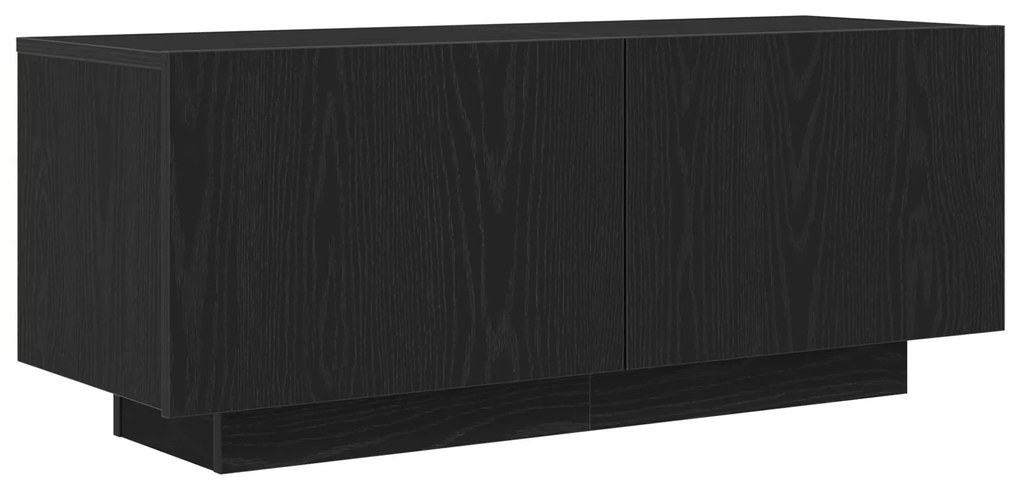 Comodino nero rovere cm legno ingegnerizzato