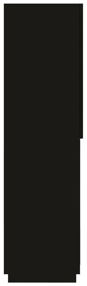 Libreria nera opaca 100x147 cm Nina - TemaHome