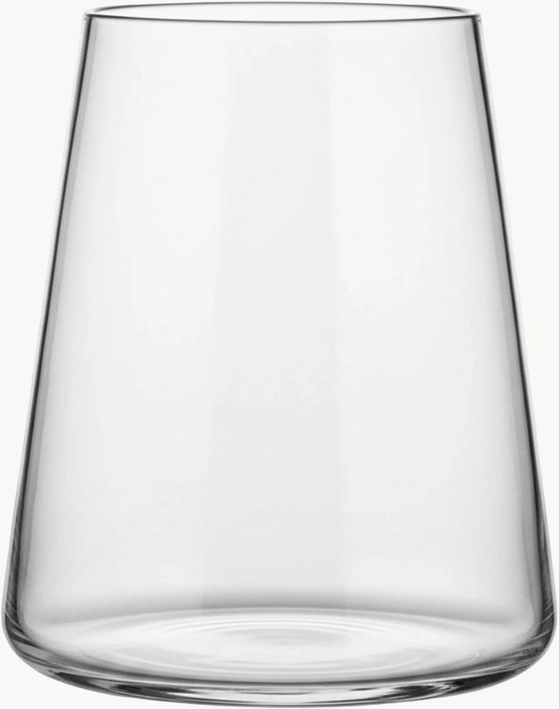 Set di 6 bicchieri da vino rosso in cristallo Power