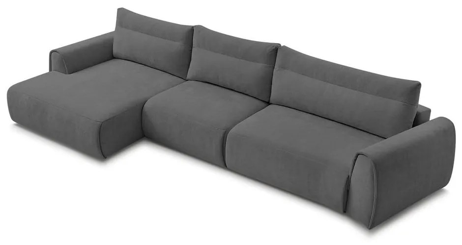 Divano angolare grigio Aden – Bobochic Paris