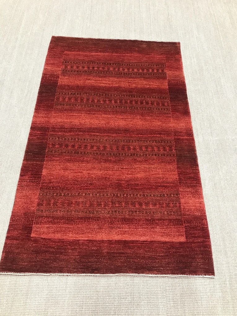 Loribaft Tappeto persiano 180x110 Rosso (Iran) Annodato A Mano