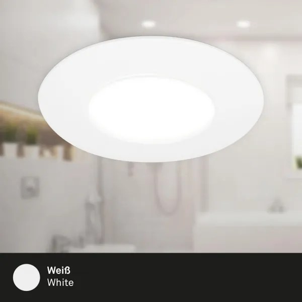 Briloner 7598036 -SET 3x Lampada LED da incasso per bagni LED/4,9W/230V IP44 bianco