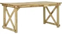 Tavolo da Giardino 160x79x75 cm in Legno cod mxl 34523