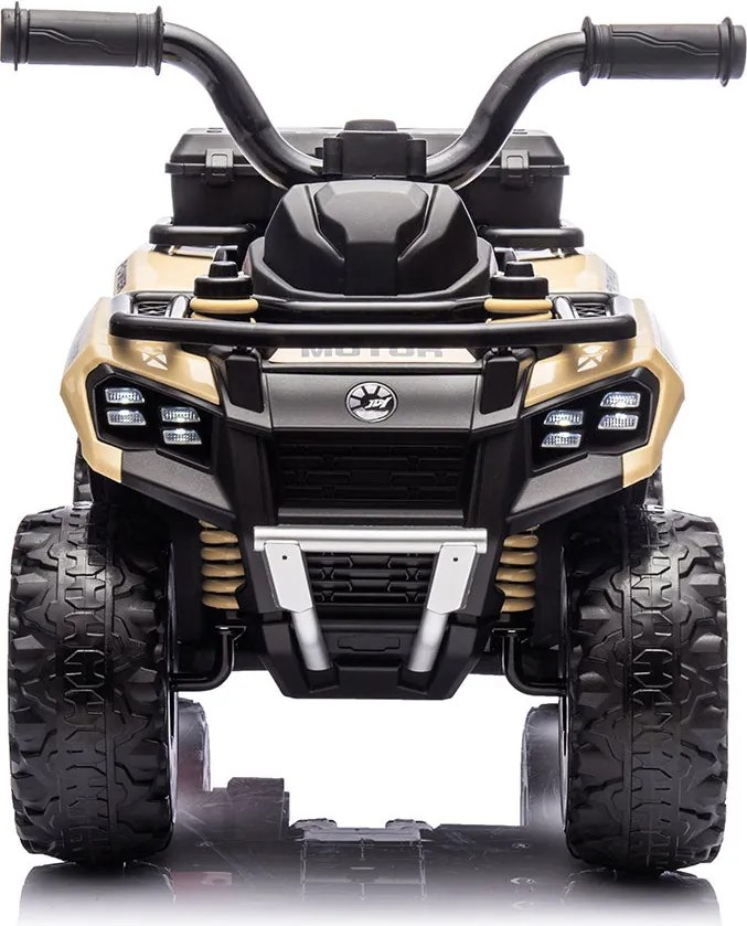Quad Elettrico per Bambini Safari 6V con Bauletto Posteriore Beige...