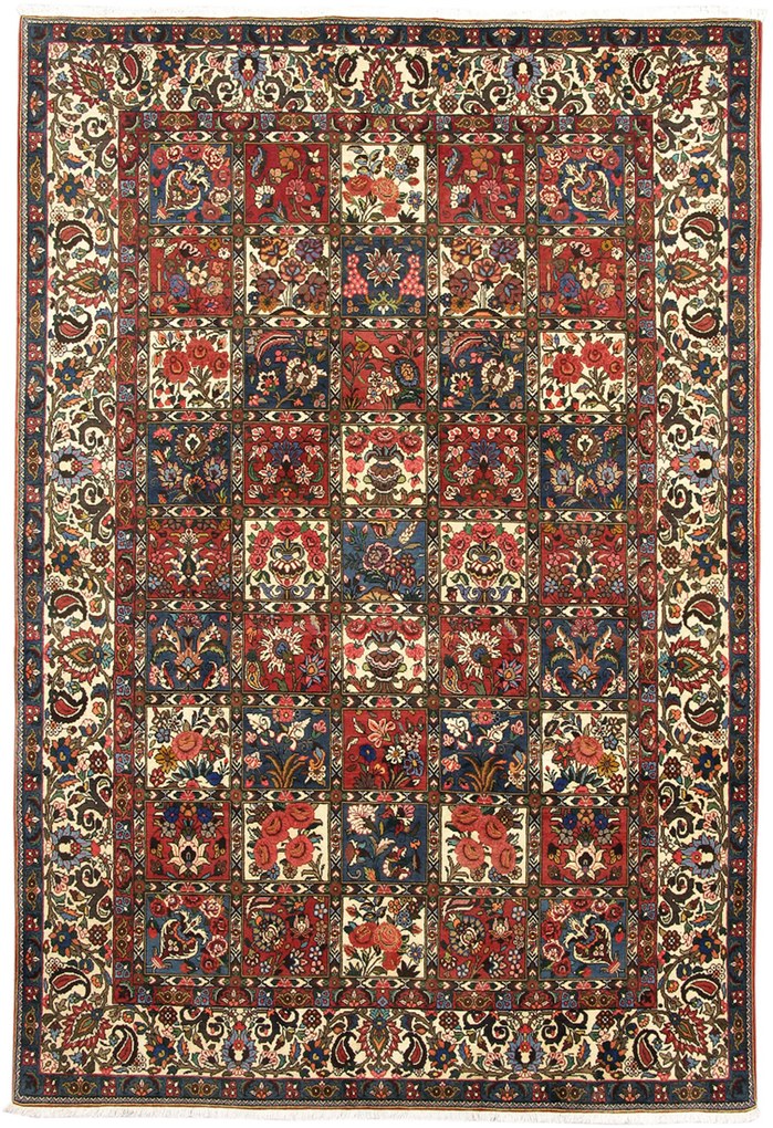 Bakhtiar Tappeto 300x200 (Iran) Annodato A Mano