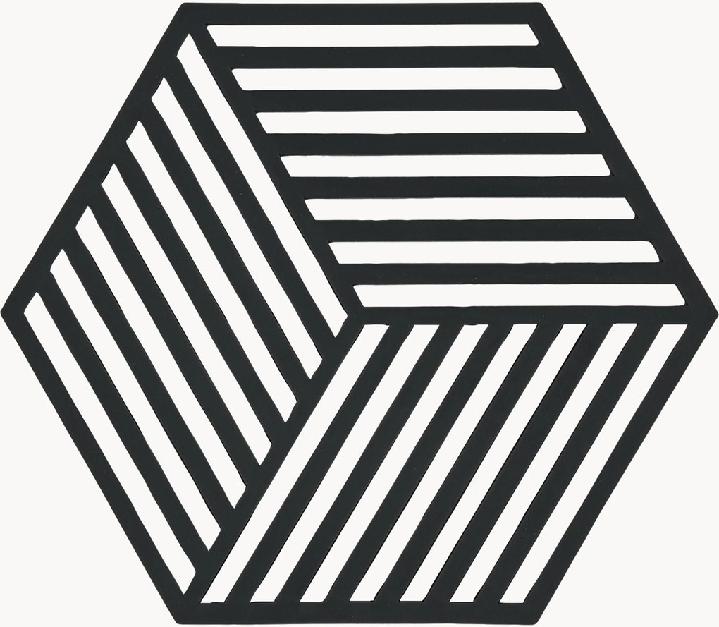 Sottobicchiere in silicone Hexagon