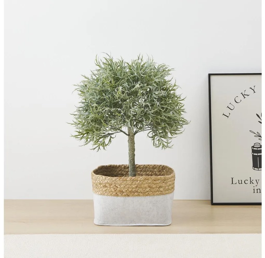 Eglo 428342 - Pianta artificiale in vaso da fiori YUBETSU 57x40,5 cm