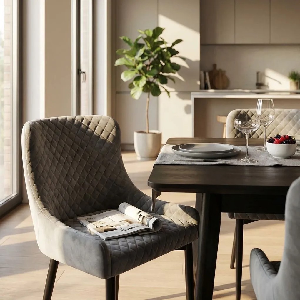 EROS - sedia moderna in velluto