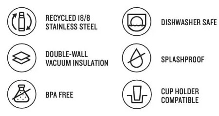 Borraccia termica rosa chiaro in acciaio inox 1,18 l Quencher H2.0 FlowState Tumbler Rose Quartz – Stanley