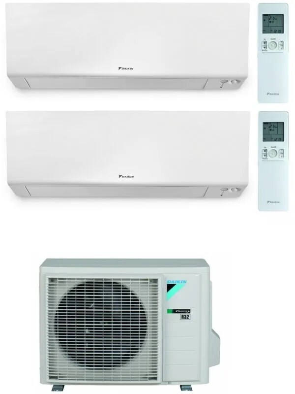 Daikin - Climatizzatore Condizionatore Dualsplit perfera 2MXM50A + FTXM25R + FTXM25R 9+9 9000+9000 btu modello 2022 wifi incluso
