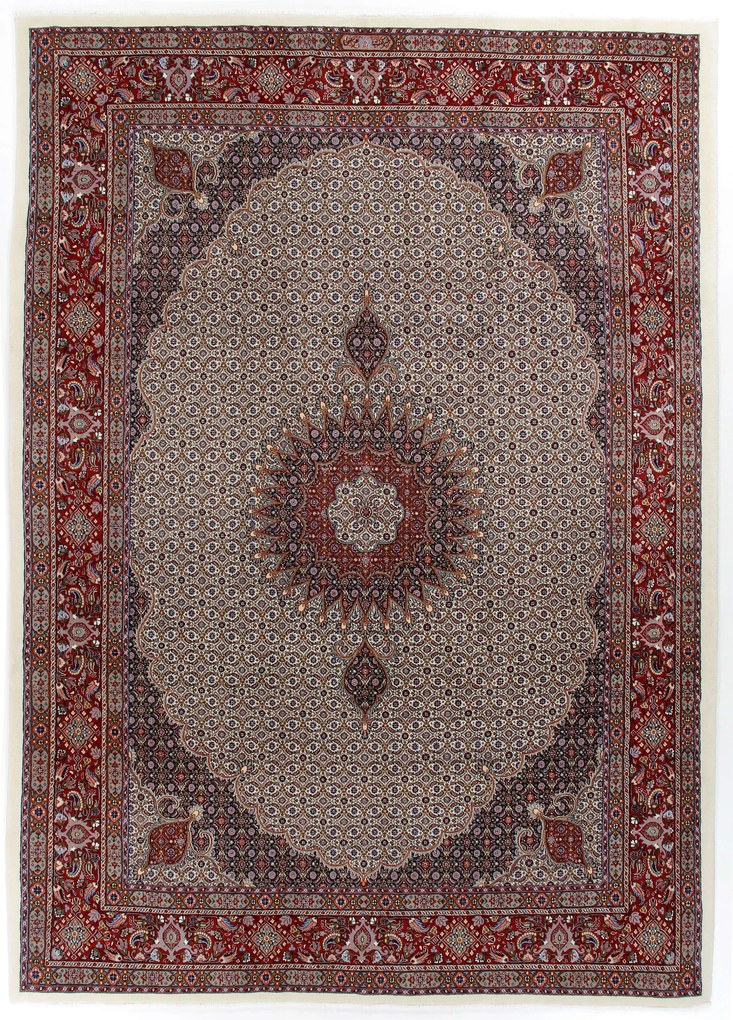 Moud Tappeto 350 x 240 (Iran) Annodato A Mano