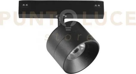 Faro davinci shot nero led 48v 10w 980lm 3000k 16,1x13,5x6cm