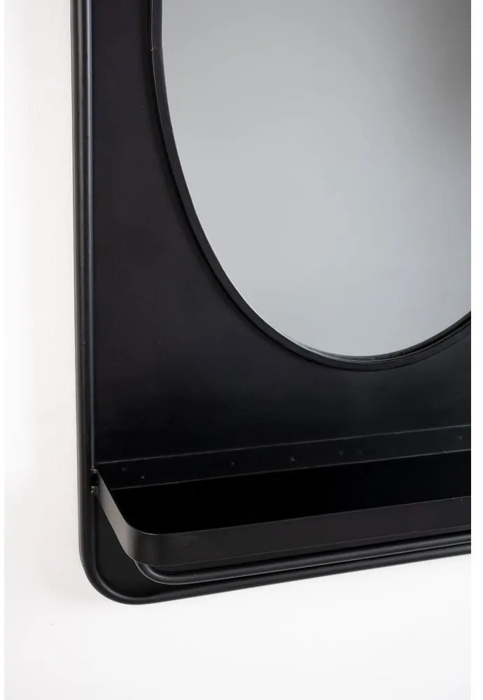 Specchio da parete con mensola 50x80 cm Pascal - White Label