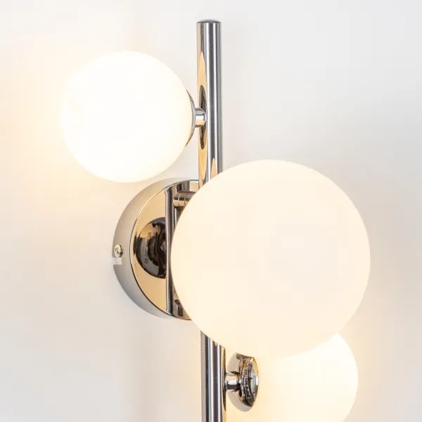 Brilagi - Applique LED MILLA 3xG9/3W/230V nero cromato/bianco