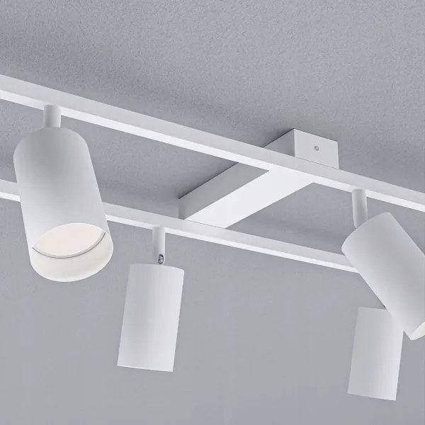 Plafoniera con 6xGU10/30W/230V bianca