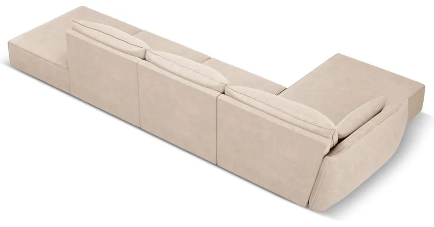 Divano angolare beige (angolo sinistro) Vanda - Mazzini Sofas